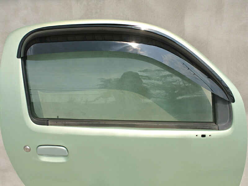 スズキ ツイン EC22S ワイドバイザー ドアバイザー カスタム 純正 より幅広 パーツ [twin-big-ds]