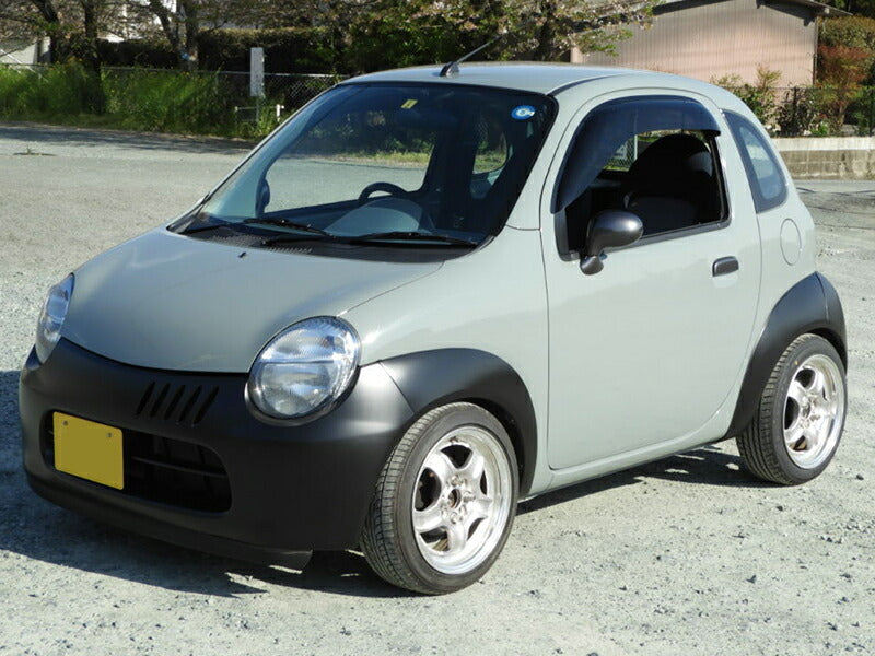 スズキ ツイン EC22S ワイドバイザー ドアバイザー カスタム 純正 より幅広 パーツ [twin-big-ds]