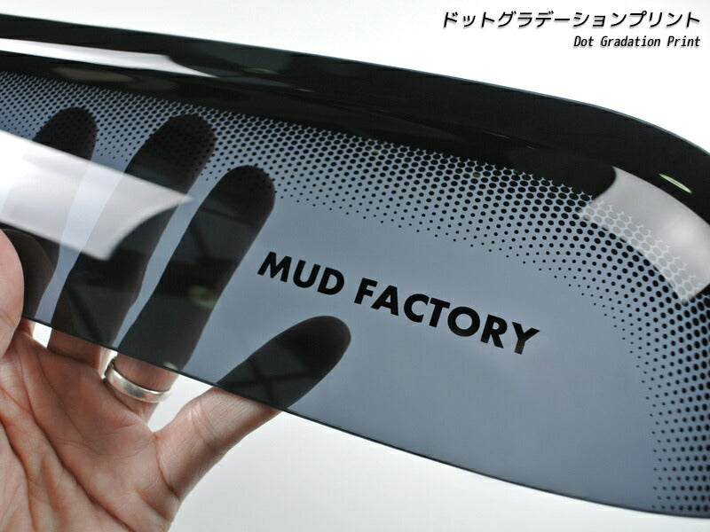 JDM SUZUKI TWIN EC22 Dark Smoke Wind deflectors Window Visor - RHD parts [twin-semi-ds]