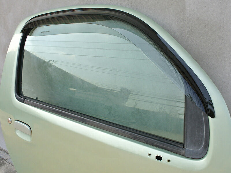 JDM SUZUKI TWIN EC22 Dark Smoke Wind deflectors Window Visor - RHD parts [twin-semi-ls]