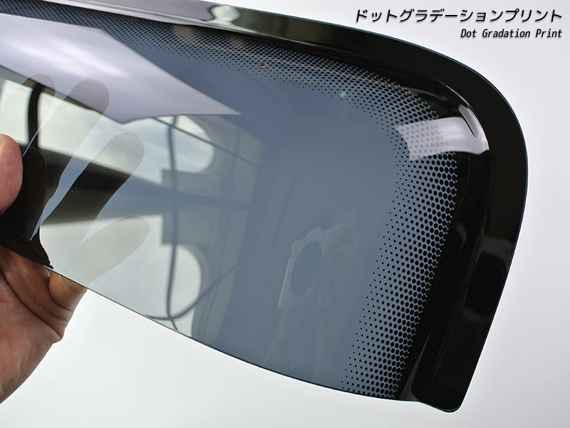 JDM TOYOTA CAMROAD TOYOACE DYNA Hino Dutro Y200 / U300 / U600 / C600 Japanese Truck Wind deflectors Window Visor - RHD parts [u300-re-ds]