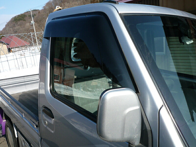JDM MItsubishi MINICAB TRUCK Nissan Clipper (U61 U62 U72) Japanese Kei Truck / Mini Truck Wind deflectors Window Visor - RHD parts [u61t-big-ds]