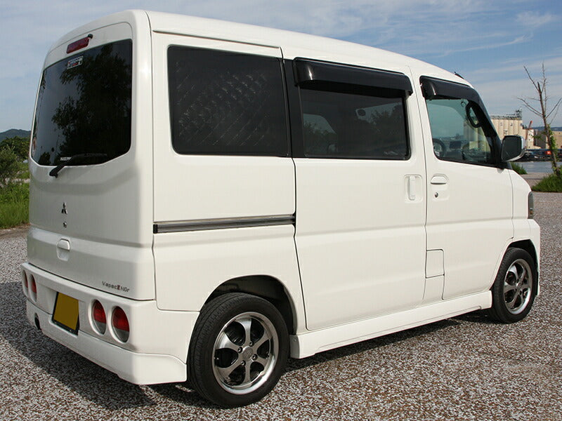 JDM MItsubishi MINICAB Van Nissan Clipper (U61 U62 U72) Japanese Kei Van / Mini Van Wind deflectors Window Visor - RHD parts [u72v-big-ds-4p]