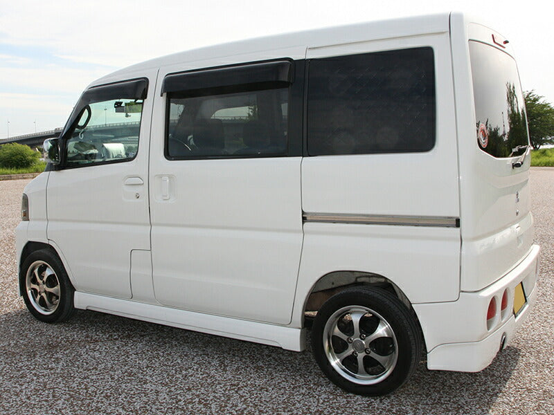 JDM MItsubishi MINICAB Van Nissan Clipper (U61 U62 U72) Japanese Kei Van / Mini Van Wind deflectors Window Visor - RHD parts [u72v-big-ds-4p]