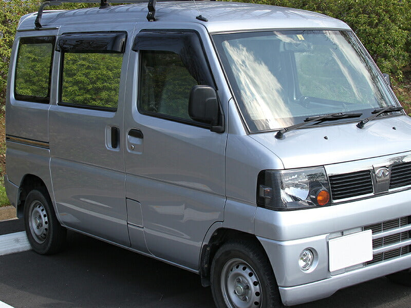 JDM MItsubishi MINICAB Van Nissan Clipper (U61 U62 U72) Japanese Kei Van / Mini Van Wind deflectors Window Visor - RHD parts [u72v-big-ds-4p]