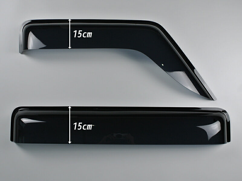 JDM MItsubishi MINICAB Van Nissan Clipper (U61 U62 U72) Japanese Kei Van / Mini Van Wind deflectors Window Visor - RHD parts [u72v-big-ds-4p]