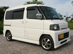 MItsubishi MINICAB Van Nissan Clipper (U61 U62 U72) Japanese Kei Van / Mini Van  Wind deflectors Window Visor [u72v-big-ds-4p]