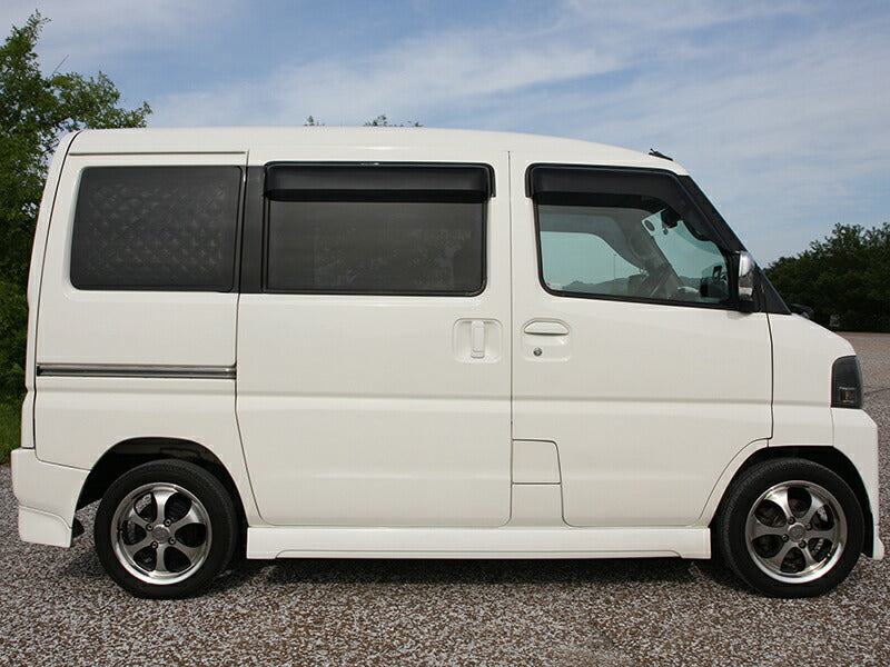 JDM MItsubishi MINICAB Van Nissan Clipper (U61 U62 U72) Japanese Kei Van / Mini Van Wind deflectors Window Visor - RHD parts [u72v-big-ds-4p]