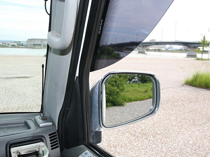 JDM MItsubishi MINICAB Van Nissan Clipper (U61 U62 U72) Japanese Kei Van / Mini Van Wind deflectors Window Visor - RHD parts [u72v-big-ds-4p]