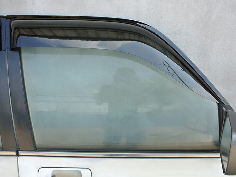 JDM ISUZU Trooper 2nd Gen (1991-2002) /Big Horn/Honda Horizon Dark Smoke Wind deflectors Window Visor - RHD parts [UBS-BIG-DS-4P]