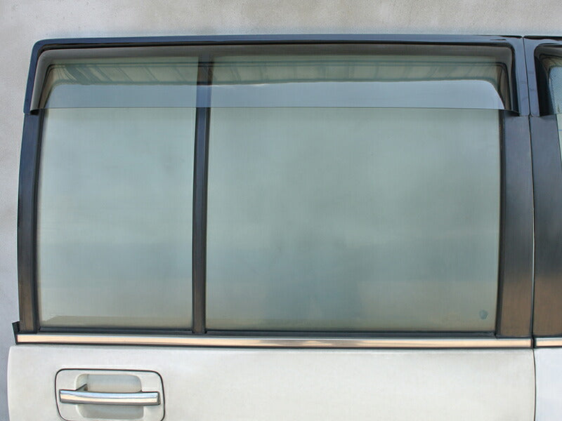 JDM ISUZU Trooper 2nd Gen (1991-2002) /Big Horn/Honda Horizon Light Smoke Wind deflectors Window Visor - RHD parts [UBS-BIG-LS-4P]