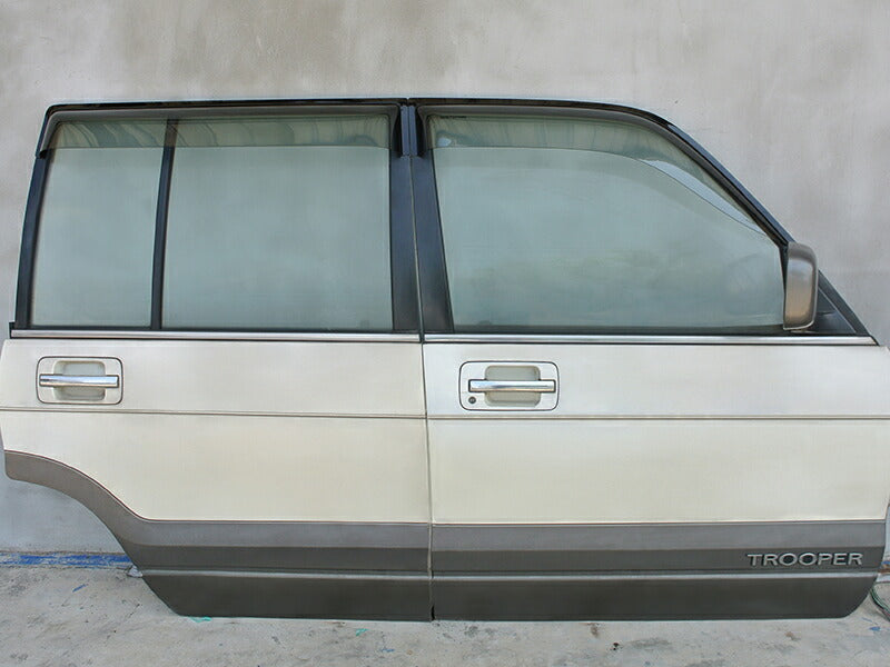 JDM ISUZU Trooper 2nd Gen (1991-2002) /Big Horn/Honda Horizon Light Smoke Wind deflectors Window Visor - RHD parts [UBS-BIG-LS-4P]