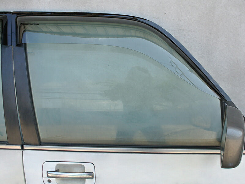 JDM ISUZU Trooper 2nd Gen (1991-2002) /Big Horn/Honda Horizon Light Smoke Wind deflectors Window Visor - RHD parts [UBS-BIG-LS]