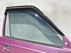 MAZDA B series UF BRAVO Proceed / Ford Rider Courier Dark Smoke Wind deflectors Window Visor [uf66-big-ds]