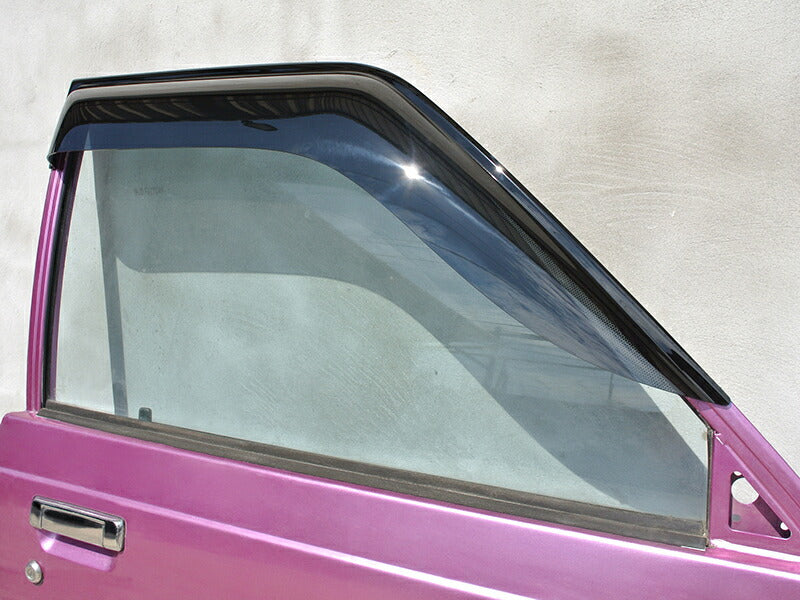 JDM MAZDA B series UF BRAVO Proceed / Ford Rider Courier Dark Smoke Wind deflectors Window Visor - RHD parts [uf66-big-ds]