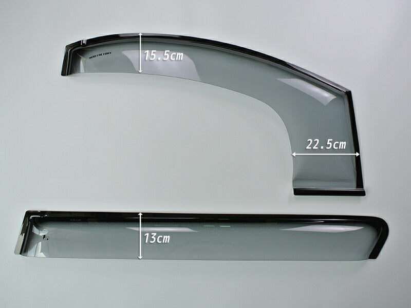 JDM TOYOTA Alphard Vellfire AH20 AGH20 Wind deflectors Window Visor - RHD parts [al20-spw-ls-4p]