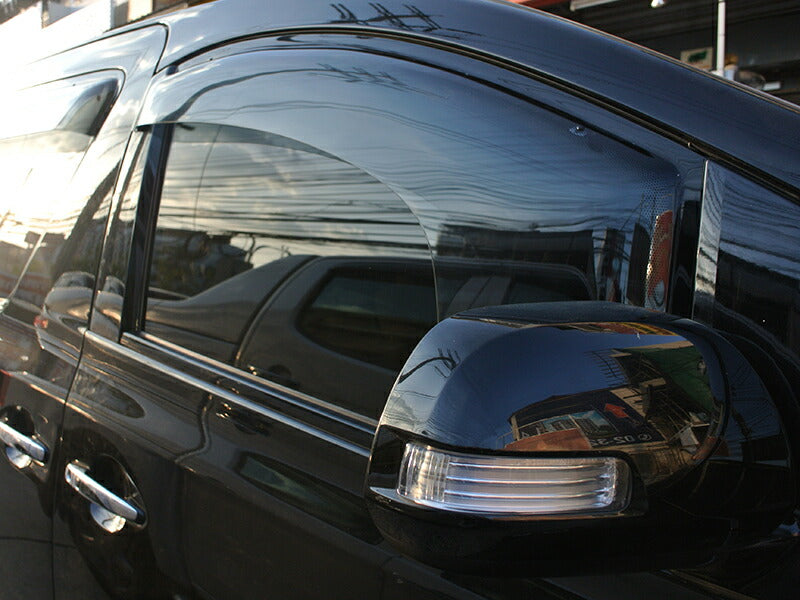 JDM TOYOTA Alphard Vellfire AH20 AGH20 Wind deflectors Window Visor - RHD parts [al20-spw-ls]