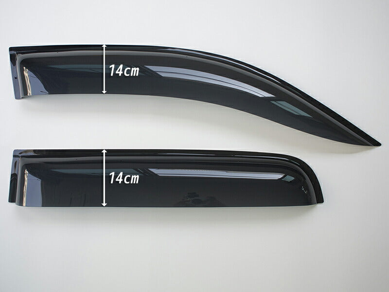 JDM TOYOTA HILUX 7th GEN (AN10/AN20/AN30) Wind deflectors Window Visor - RHD parts [vigo4d-big-ds]
