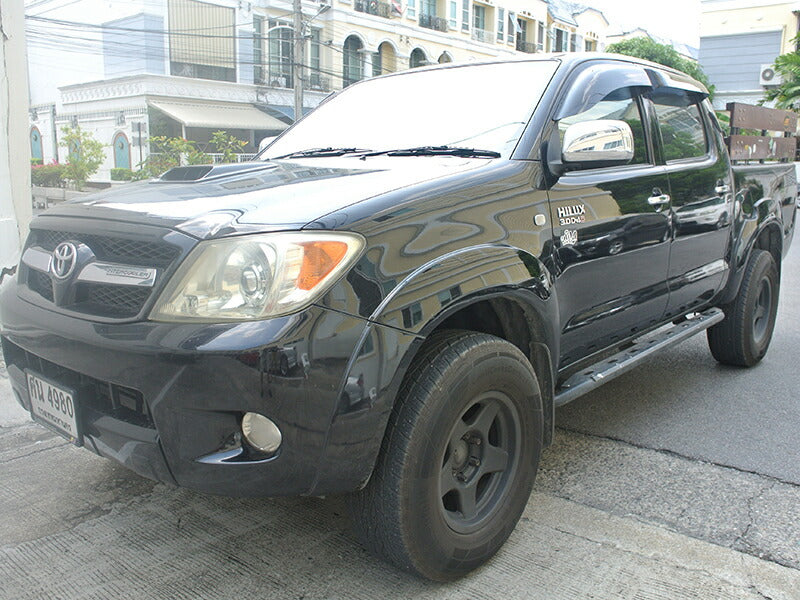 JDM TOYOTA HILUX 7th GEN (AN10/AN20/AN30) Wind deflectors Window Visor - RHD parts [vigo4d-big-ds]