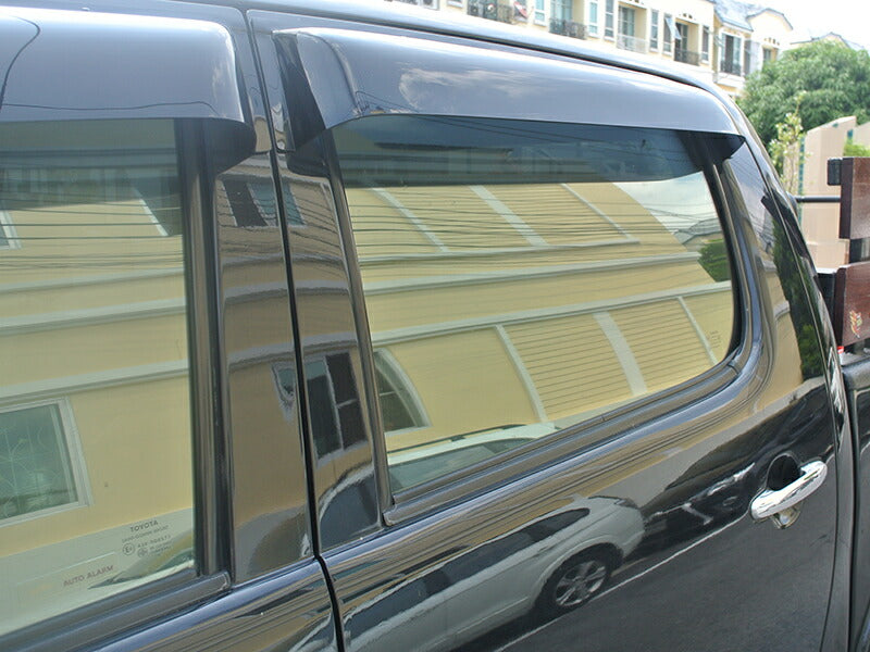 JDM TOYOTA HILUX 7th GEN (AN10/AN20/AN30) Wind deflectors Window Visor - RHD parts [vigo4d-big-ds]
