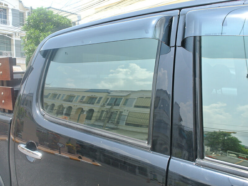 JDM TOYOTA HILUX 7th GEN (AN10/AN20/AN30) Wind deflectors Window Visor - RHD parts [vigo4d-spw-ls]