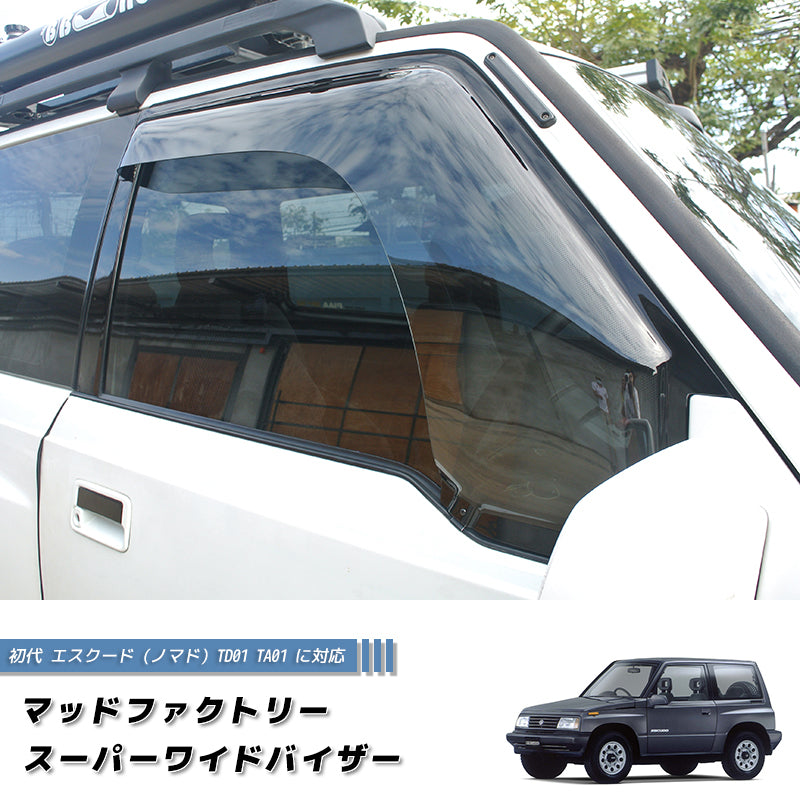 JDM Suzuki Escude Sidekick Vitara Wind deflectors Window Visor - RHD parts [vtr2d-spw-ls]