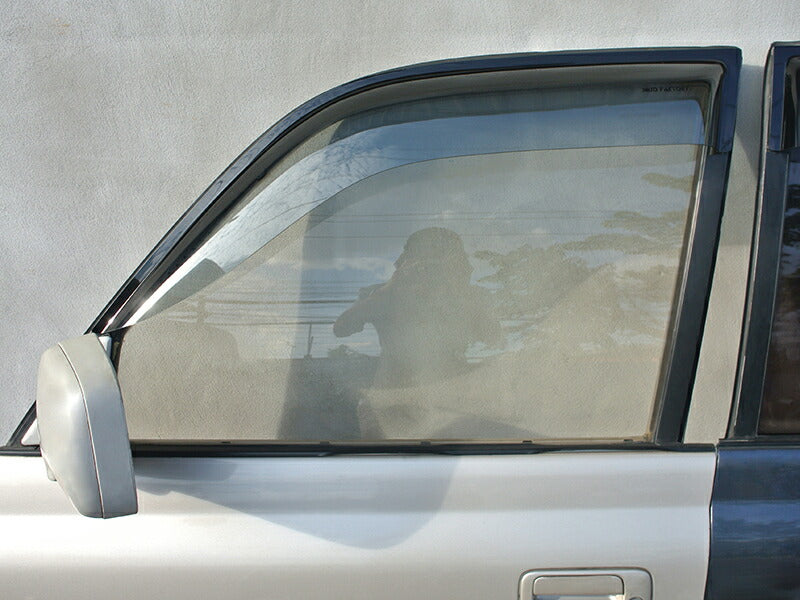 JDM TOYOTA LAND CRUISER HDJ80 HDJ81 FJ80 FZJ80 HZJ81 Light Smoke Wind deflectors Window Visor - RHD parts [VX80-BIG-LS]