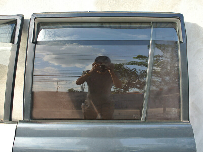 JDM TOYOTA LAND CRUISER HDJ80 HDJ81 FJ80 FZJ80 HZJ81 Light Smoke Wind deflectors Window Visor - RHD parts [VX80-BIG-LS]
