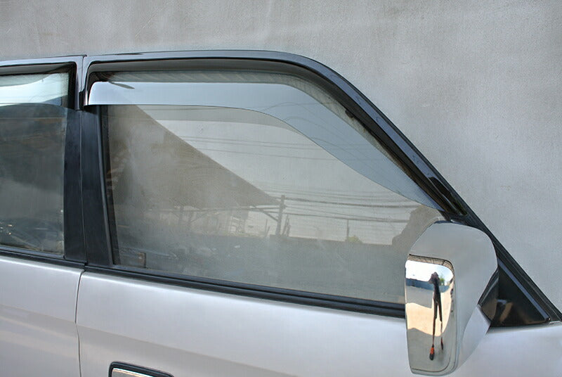 JDM TOYOTA LAND CRUISER PRADO J90 series (5door model) KDJ95W KZJ95W RZJ95W VZJ95W VX95 Light Smoke Wind deflectors Window Visor - RHD parts [vx90-big-ls-4p]