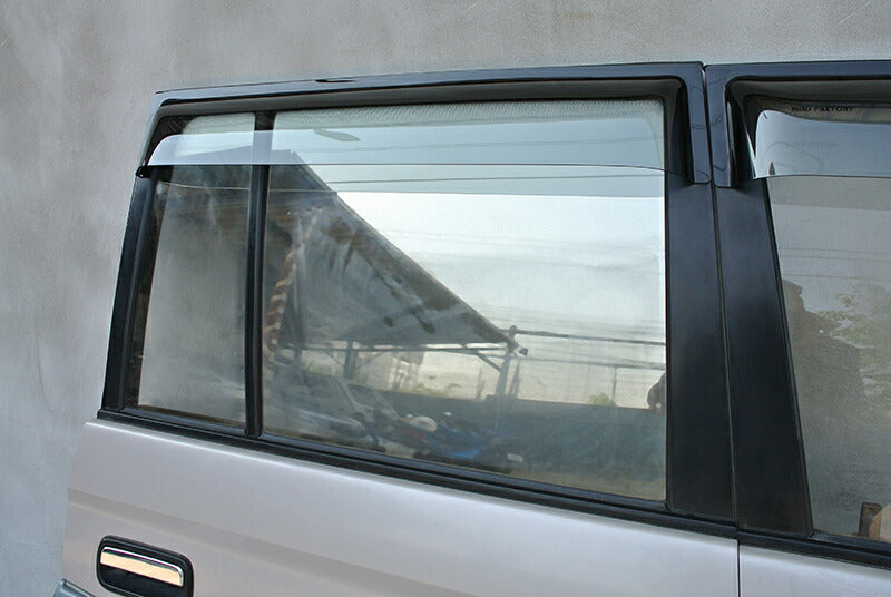 JDM TOYOTA LAND CRUISER PRADO J90 series (5door model) KDJ95W KZJ95W RZJ95W VZJ95W VX95 Light Smoke Wind deflectors Window Visor - RHD parts [vx90-big-ls-4p]