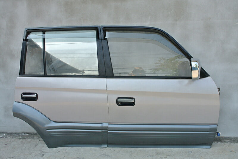 JDM TOYOTA LAND CRUISER PRADO J90 series (5door model) KDJ95W KZJ95W RZJ95W VZJ95W VX95 Light Smoke Wind deflectors Window Visor - RHD parts [vx90-big-ls-4p]