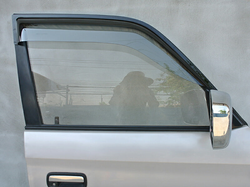 JDM TOYOTA LAND CRUISER PRADO ซีรีส์ J90 (รุ่น 3 ประตู) KDJ90W KZJ90W RZJ90W VZJ90W VX90 ควันจางๆ บังลมกระจกหน้าต่าง - ชิ้นส่วนพวงมาลัยขวา [vx90-big-ls]