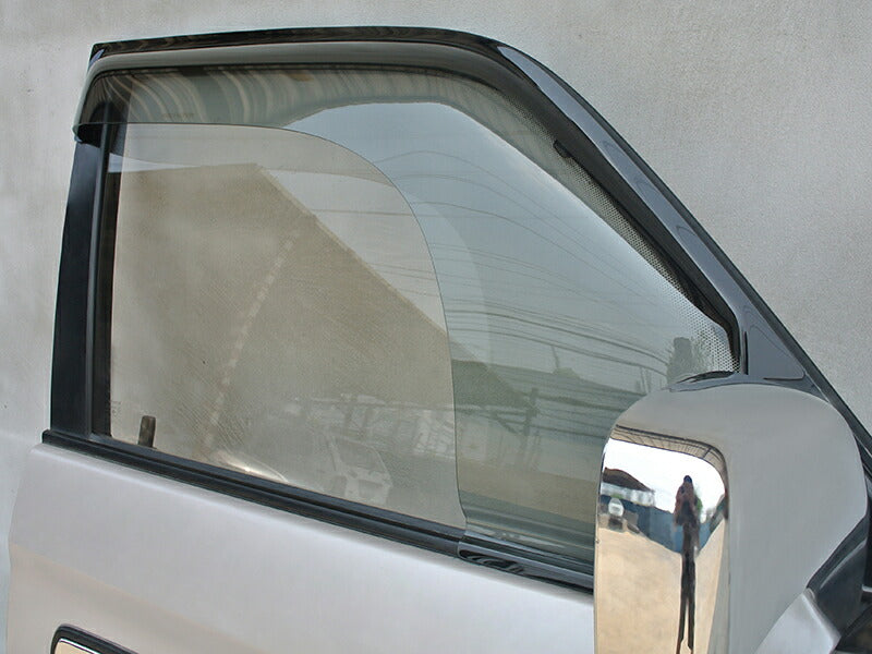 JDM TOYOTA LAND CRUISER PRADO J90 series (3door model) KDJ90W KZJ90W RZJ90W VZJ90W VX90 Light Smoke Wind deflectors Window Visor - RHD parts [vx90-spw-ls]