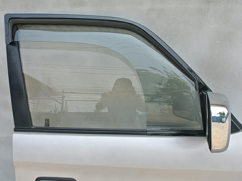 JDM TOYOTA LAND CRUISER PRADO ซีรีส์ J90 (รุ่น 3 ประตู) KDJ90W KZJ90W RZJ90W VZJ90W VX90 ควันจางๆ บังลมกระจกหน้าต่าง - ชิ้นส่วนพวงมาลัยขวา [vx90-spw-ls]