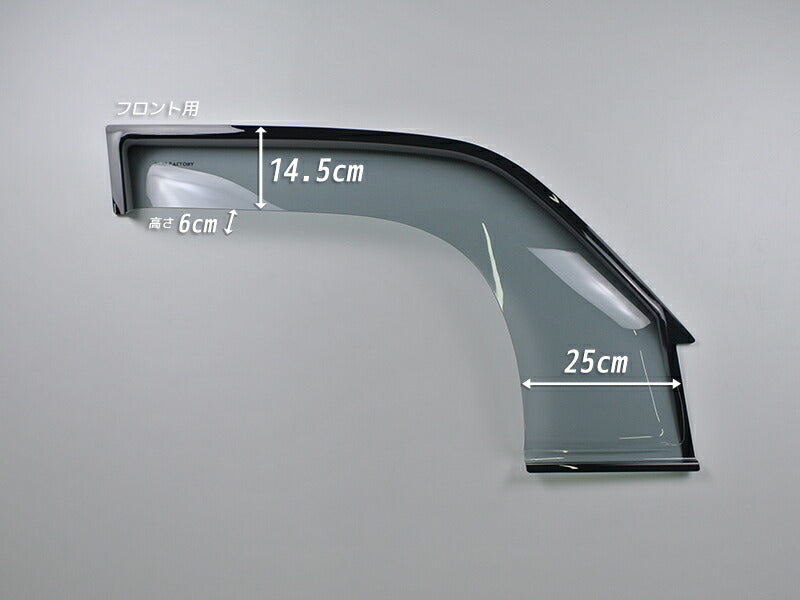 JDM TOYOTA LAND CRUISER PRADO ซีรีส์ J90 (รุ่น 3 ประตู) KDJ90W KZJ90W RZJ90W VZJ90W VX90 ควันจางๆ บังลมกระจกหน้าต่าง - ชิ้นส่วนพวงมาลัยขวา [vx90-spw-ls]