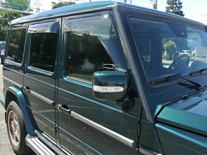 JDM Mercedes-Benz G-Class W460 W461 W463 Wind deflectors Window Visor - RHD parts [w463-big-ds]