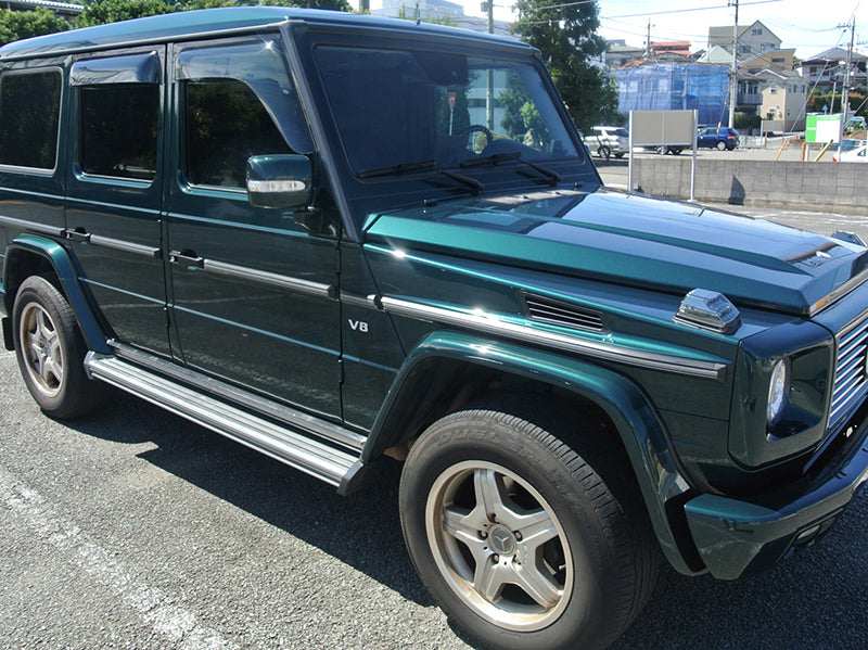 JDM Mercedes-Benz G-Class W460 W461 W463 Wind deflectors Window Visor - RHD parts [w463-big-ds]