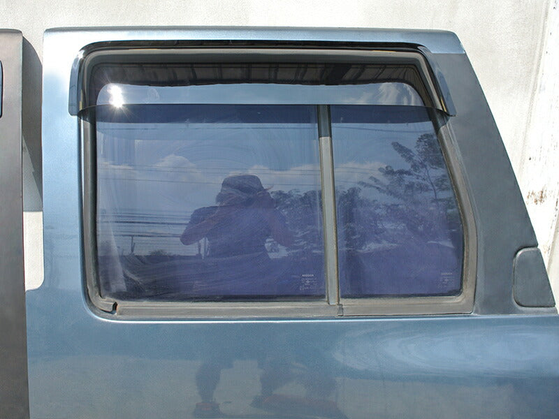 JDM Nissan Pathfinder (WD21 / GD21 / URGD21 / WHYD21) Terrano Terramax Dark Smoke Wind deflectors Window Visor - RHD parts [wd21-big-ds-4p]