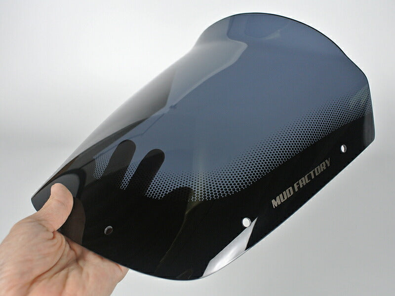 JDM KAWASAKI ZRX1200R/DAEG/1100/400-2nd Long Windshield - RHD parts [zrx12-std-ds-lg]