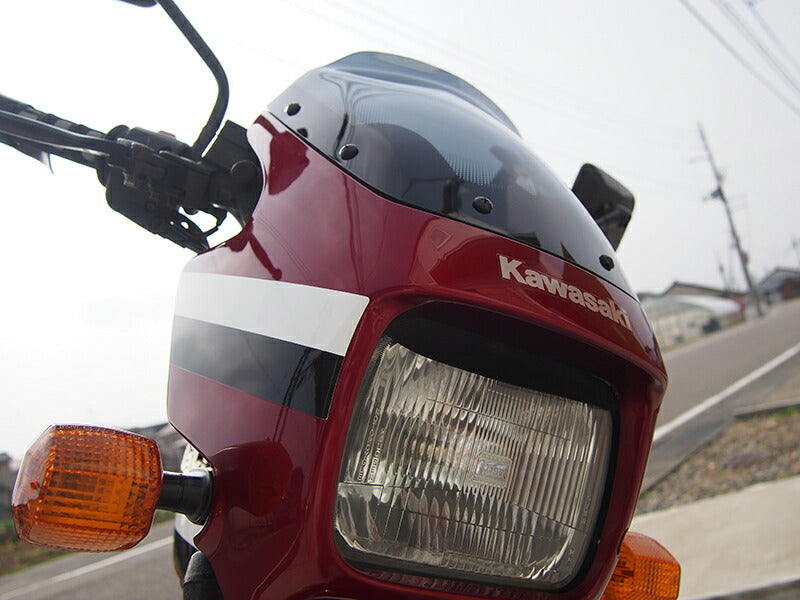 JDM KAWASAKI ZRX400 (1st model) Long Windshield - RHD parts [zrx4e-std-ds-lg]