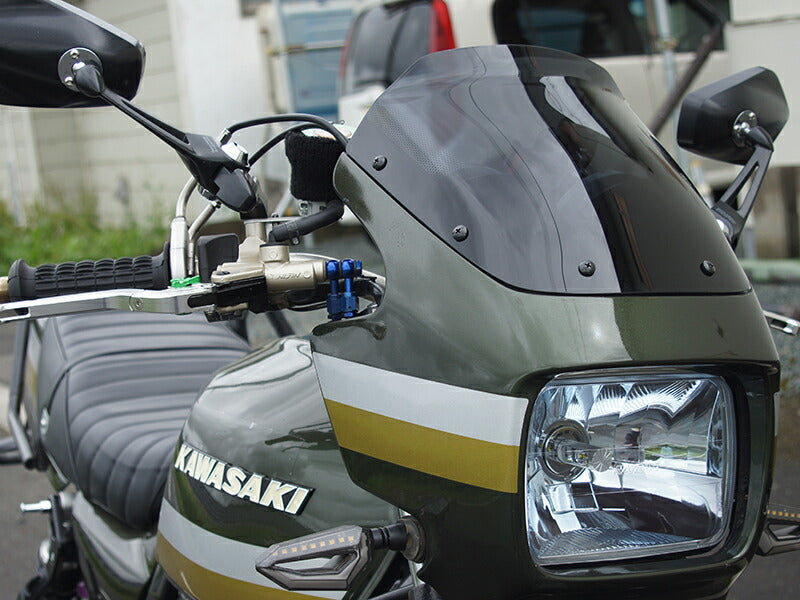 JDM KAWASAKI ZRX400 (1st model) Long Windshield - RHD parts [zrx4e-std-ds-lg]