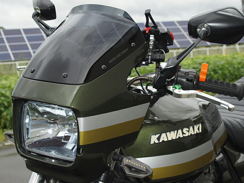 JDM KAWASAKI ZRX400 (1st model) Long Windshield - RHD parts [zrx4e-std-ds-lg]