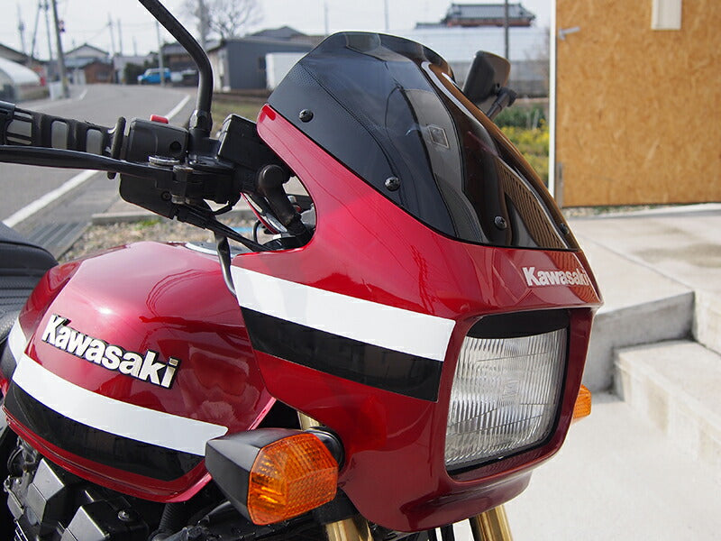 JDM KAWASAKI ZRX400 (1st model) Long Windshield - RHD parts [zrx4e-std-ds-lg]