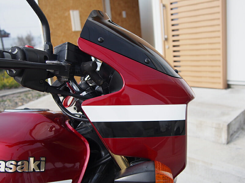 JDM KAWASAKI ZRX400 (1st model) Long Windshield - RHD parts [zrx4e-std-ds-lg]