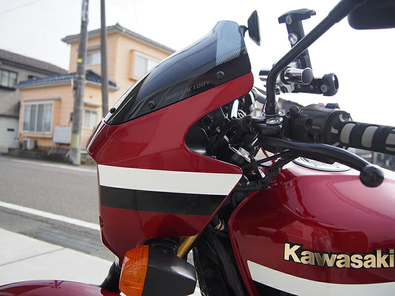 JDM KAWASAKI ZRX400 (1st model) Long Windshield - RHD parts [zrx4e-std-ds-lg]