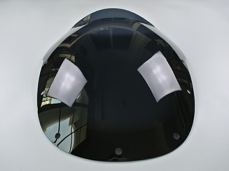 JDM kawasaki Ninja ZZ-R1100 / ZX-11 / C1-C4 Dark Smoke windshield - RHD parts [zx11c-std-ds-lg]