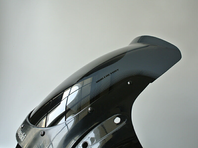 JDM kawasaki Ninja ZZ-R1100 / ZX-11 / C1-C4 Dark Smoke windshield - RHD parts [zx11c-std-ds-lg]