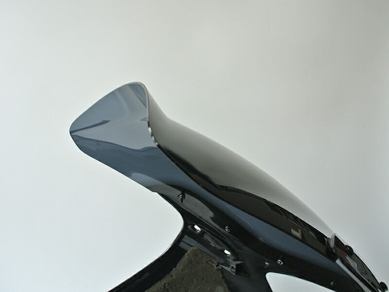JDM kawasaki Ninja ZZ-R1100 / ZX-11 / C1-C4 Dark Smoke windshield - RHD parts [zx11c-std-ds-lg]