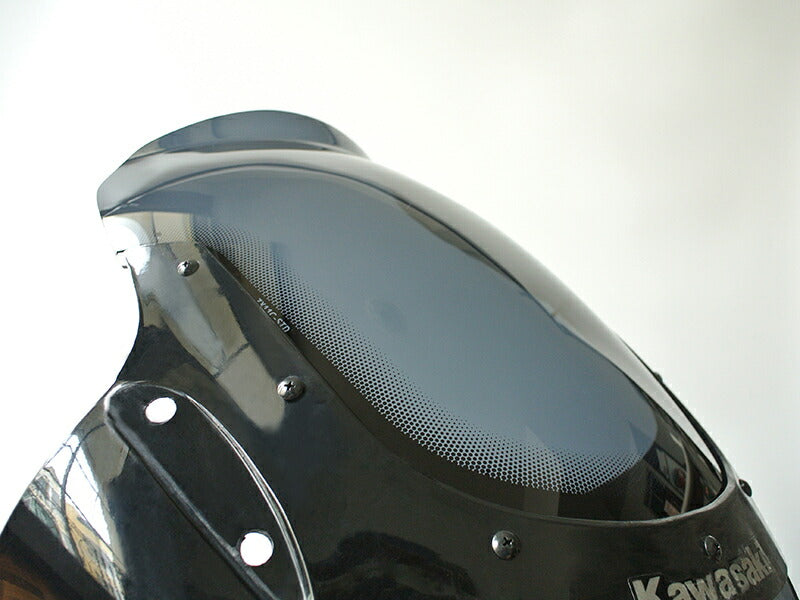 JDM kawasaki Ninja ZZ-R1100 / ZX-11 / C1-C4 Dark Smoke windshield - RHD parts [zx11c-std-ds-lg]