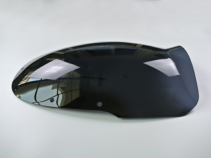 JDM kawasaki Ninja ZZ-R1100 / ZX-11 / C1-C4 Dark Smoke windshield - RHD parts [zx11c-std-ds-lg]